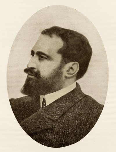 Vincente Blasco Ibanes (1867-1928) von Spanish School